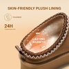image:imageDREAM PAIRS Womens Platform Genuine Suede House SlippersChestnut