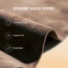 image:imageDREAM PAIRS Womens Platform Genuine Suede House SlippersDark Brown