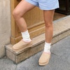 image:imageDREAM PAIRS Womens Platform Genuine Suede House SlippersNude