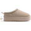 image:imageDREAM PAIRS Womens Platform Genuine Suede House SlippersSand