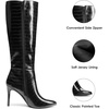 image:imageDREAM PAIRS Womens Pointed Stiletto Knee High BootsBlackstone
