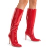 image:imageDREAM PAIRS Womens Pointed Stiletto Knee High BootsRedpat