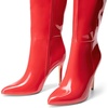 image:imageDREAM PAIRS Womens Pointed Stiletto Knee High BootsRedpat