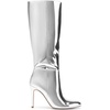 image:imageDREAM PAIRS Womens Pointed Stiletto Knee High BootsSilverpat