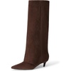 image:imageDREAM PAIRS FoldOver Knee High Fashion Boots for WomenDark Brown