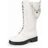 image:imageDREAM PAIRS Girls Riding Knee High BootsWhite