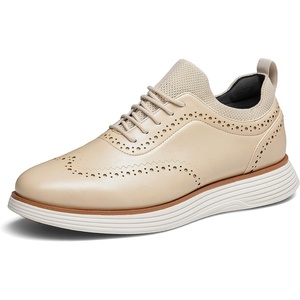 image:imageBruno Marc Mens MaxFlex Dress Sneakers OxfordsApricotpu