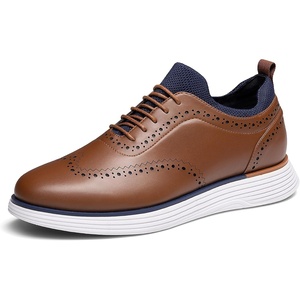 image:imageBruno Marc Mens MaxFlex Dress Sneakers OxfordsBrown
