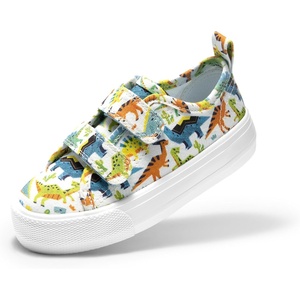 image:imageDREAM PAIRS Kids Sneakers Hook amp LoopsBlueDinosaur