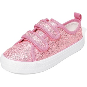 image:imageDREAM PAIRS Kids Sneakers Hook amp LoopsPink Glitter