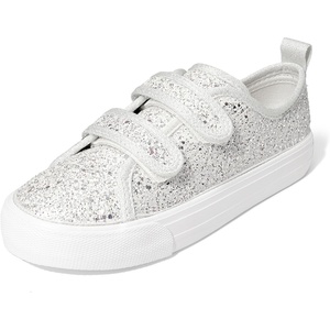 image:imageDREAM PAIRS Kids Sneakers Hook amp LoopsSilver