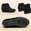 image:imageDREAM PAIRS Girls Boots Low Wedge Winter HeelBlack