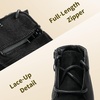 image:imageDREAM PAIRS Girls Boots Low Wedge Winter HeelBlack