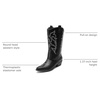 image:imageDREAM PAIRS Womens Cowboy CowgirlBlackpu