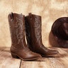 image:imageDREAM PAIRS Womens Cowboy CowgirlBrownpu