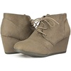 image:imageDREAM PAIRS Womens Wedge Boots Casual Ankle BootiesTaupe