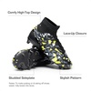 image:imageDREAM PAIRS Boys Youth High Top Football CleatsBlackNeonGreen