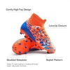 image:imageDREAM PAIRS Boys Youth High Top Football CleatsOrangeBlue