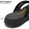image:imageDREAM PAIRS Womens Arch Support Lightweight Flip FlopsBlack