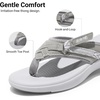 image:imageDREAM PAIRS Womens Arch Support Lightweight Flip FlopsGrey
