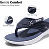 image:imageDREAM PAIRS Womens Arch Support Lightweight Flip FlopsNavy