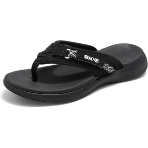 image:imageDREAM PAIRS Womens Arch Support Lightweight Flip FlopsBlack