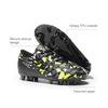 image:imageDREAM PAIRS Boys Girls Soccer Cleats with SocksBlackNeon Green