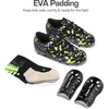 image:imageDREAM PAIRS Boys Girls Soccer Cleats with SocksBlackNeon Green