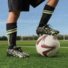 image:imageDREAM PAIRS Boys Girls Soccer Cleats with SocksBlackNeon Green