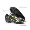 image:imageDREAM PAIRS Boys Girls Soccer Cleats with SocksBlackNeonGreen
