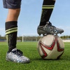 image:imageDREAM PAIRS Boys Girls Soccer Cleats with SocksDark GreyNavy