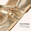 image:imageDREAM PAIRS Girls Ballet Flats Mary Jane Dress ShoesGold