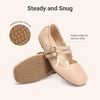 image:imageDREAM PAIRS Girls Ballet Flats Mary Jane Dress ShoesNude