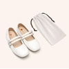 image:imageDREAM PAIRS Girls Ballet Flats Mary Jane Dress ShoesWhite