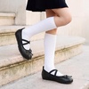 image:imageDREAM PAIRS Girls Ballet Flats Mary Jane ShoesAll Black