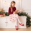 image:imageDREAM PAIRS Girls Ballet Flats Mary Jane ShoesAll Red