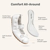 image:imageDREAM PAIRS Girls Ballet Flats Mary Jane ShoesAll White