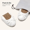 image:imageDREAM PAIRS Girls Ballet Flats Mary Jane ShoesAll White