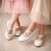 image:imageDREAM PAIRS Girls Ballet Flats Mary Jane ShoesAll White