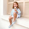 image:imageDREAM PAIRS Girls Ballet Flats Mary Jane ShoesLight Blue