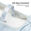 image:imageDREAM PAIRS Girls Ballet Flats Mary Jane ShoesLight Blue