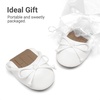 image:imageDREAM PAIRS Girls Ballet Flats Mary Jane ShoesWhite