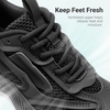 image:imageDREAM PAIRS Girls Chunky Sneakers Jelly Sole ShoesBlack