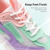image:imageDREAM PAIRS Girls Chunky Sneakers Jelly Sole ShoesMulti