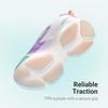 image:imageDREAM PAIRS Girls Chunky Sneakers Jelly Sole ShoesMulti