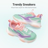 image:imageDREAM PAIRS Girls Chunky Sneakers Jelly Sole ShoesMulti