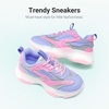 image:imageDREAM PAIRS Girls Chunky Sneakers Jelly Sole ShoesPurple