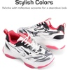 image:imageDREAM PAIRS Girls Chunky Sneakers Jelly Sole ShoesSh
