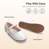 image:imageDREAM PAIRS Girls Dress Shoes Mary Jane Ballet FlatsWhite