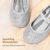 image:imageDREAM PAIRS Girls Dress Shoes Mary Jane FlatsSilver